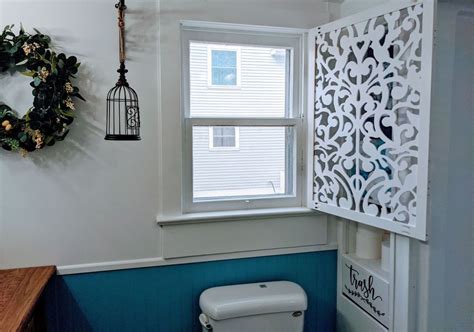 Bathroom Window Privacy Idea Decorative Screen Panels Bathroom