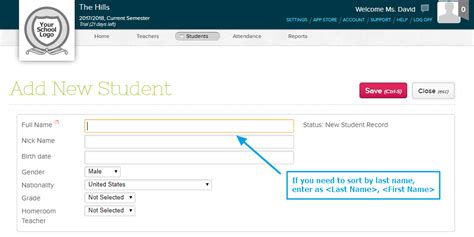 Students Module Admin Guide Quickschools Support