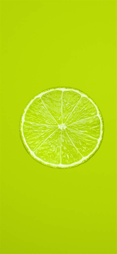 Yellow Lemon Fruit On Green Background Iphone Wallpapers Free Download