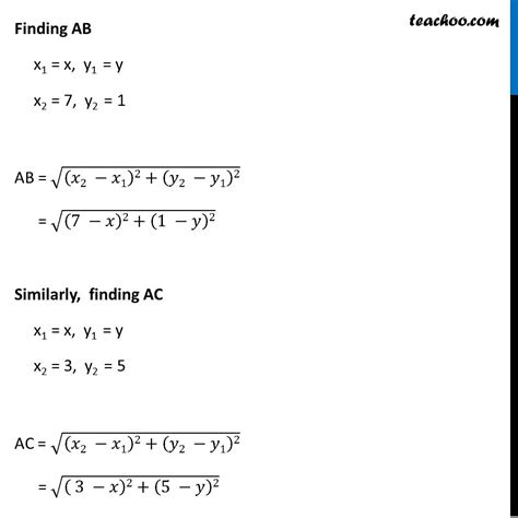 Example 4 Find A Relation Between X And Y Such That Examples