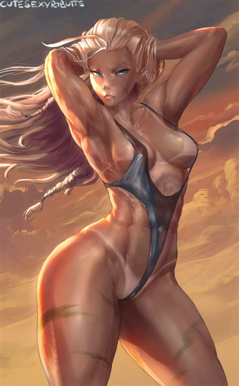 rule 34 armpits arms up blonde hair breasts cammy white cleavage cutesexyrobutts female female