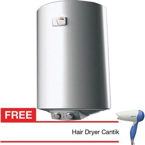 Midea brand's automatic electric water heater is designed and fabricated for both domestic as well as commercial installations. Midea Water Heater D50 15 EN2 kapasitas 50 liter + hadiah ...