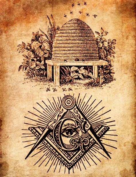En The Lost Symbols Of Freemasonry The Beehive