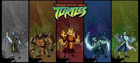 Tmnt 2003 Ninja Tribunal Foot Mystics Fan Poster By Raidenraider On