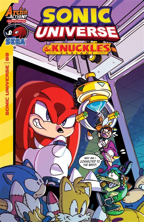 Book Cover Art Comic Book Covers Comic Books Knuckles Chaotix Sonic