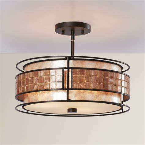 Masiero blink pl6 60 ceiling light — regular price £1,440 +. Bashir 3 - Light 16" Unique/Statement Drum Semi Flush ...