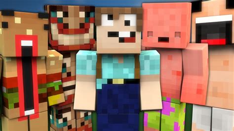10 Funny Minecraft Skins Top Minecraft Skins Youtube