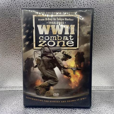 Wwii Combat Zone Dvd From D Day To Tokyo Harbor Documentary Picclick