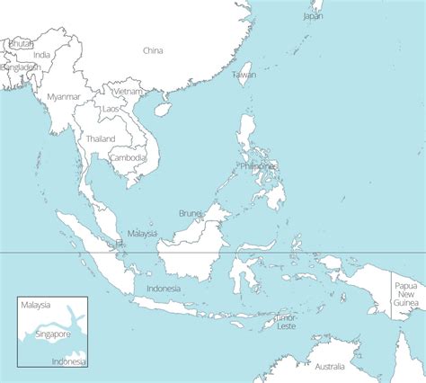 View 20 Blank Map South East Asia Forcetoonbox