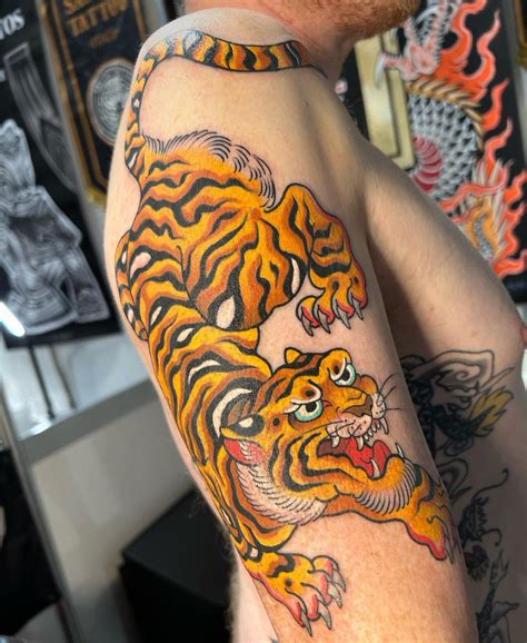 Details More Than Traditional Japanese Tattoo Tiger Best In Eteachers