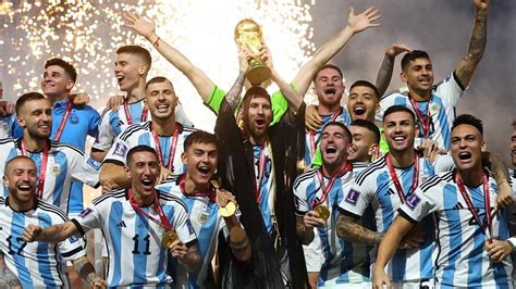 Lionel Messis Argentina Lift Fifa World Cup 2022 After Dramatic