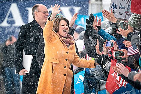 amy klobuchar joins 2020 presidential race the daily world