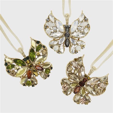 Beyond The Sparkle These Butterfly Ornaments Are Exquisitely Detailed