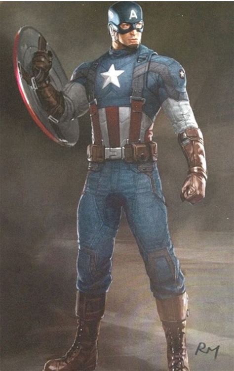 Captain America The Winter Soldier Costume Concept Art