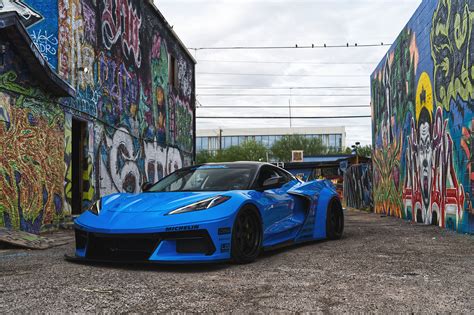 Liberty Walk Body Kit For Chevrolet Corvette C8 Buy With Delivery