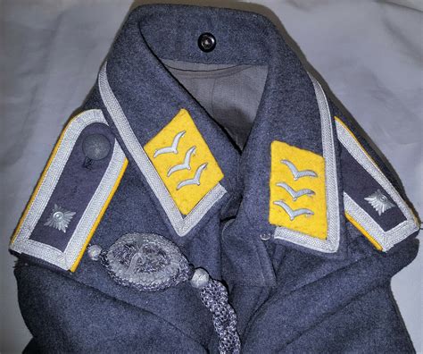 Ww2 German Air Force Luftwaffe Flight Sergeants Uniform Jacket Jb