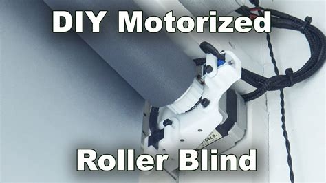 Diy Motorized Roller Blind Youtube
