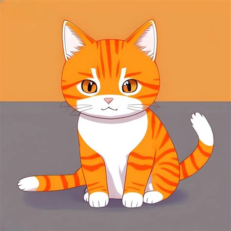 Premium Ai Image Cat Illustration