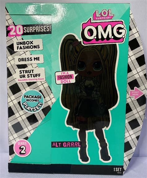 lol surprise omg doll series 2 alt grrrl hobbies and toys toys and games on carousell