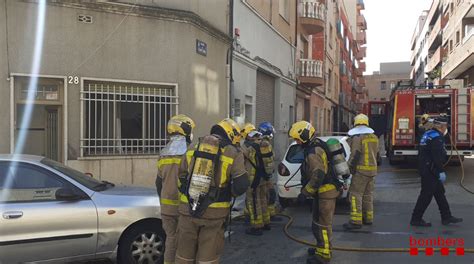 Bombers On Twitter Un Incendi Ha Cremat El Passadís Duna Casa De Pb