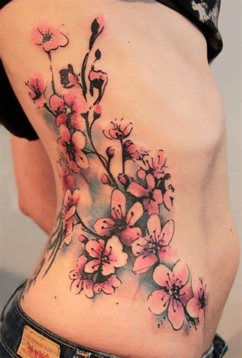 Https://techalive.net/tattoo/cherry Blossom Flower Tattoo Design