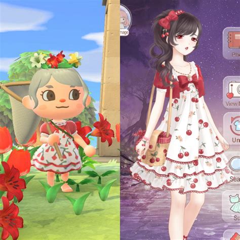 Cute Animal Crossing Dresses Plaid Dress Animal Crossing New Horizons