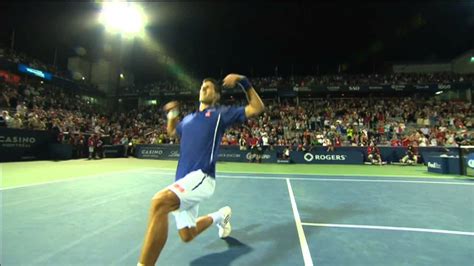 Novak Djokovic Dances After Rogers Cup Win In Montreal 2013 Youtube