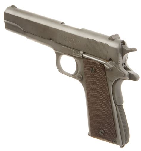 Deactivated Wwii Ithica Made Colt 1911 Allied