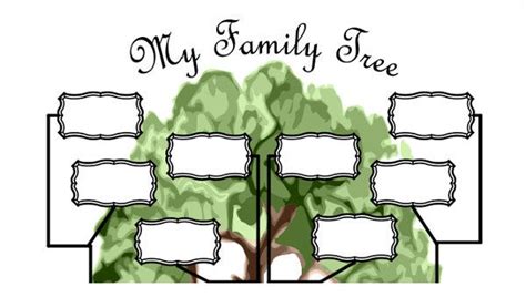 You'll start to compile your tree in no time! 19+ Family Tree Templates | Free & Premium Templates