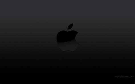 Black Apple Wallpaper Desktop