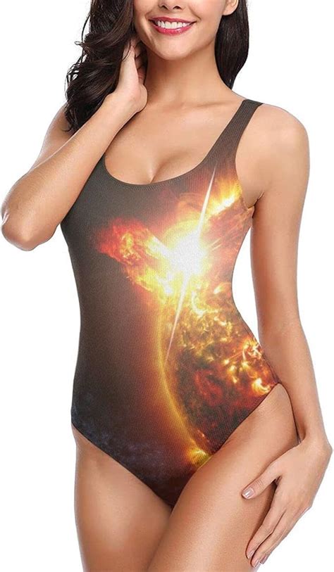trajes de baño de una pieza de la estrella enana llamaradas solares explosiones estelares