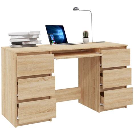 Bureau Ch Ne Sonoma X X Cm Bois D Ing Nierie Bureau Bureaux