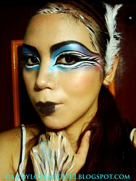 Candyloveart My Avant Garde Bird Makeup Tutorial