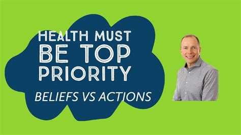 Why Your Health Must Be Top Priority