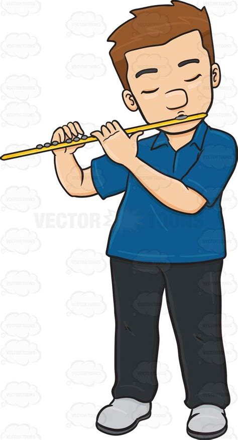 9 Cartoon Flute Player In Transparent Images 235kb Latest Png In