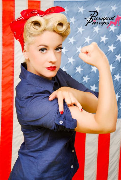 Rosie The Riveter Pinup Pussycat Pinups Photgraphy Pus Flickr