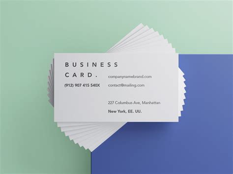 Hand out a business card with a painted edge and you'll definitely turn glances twice—or even thrice—your card's way. Free Colored Edge Business Card Mockup PSD Set - Good Mockups