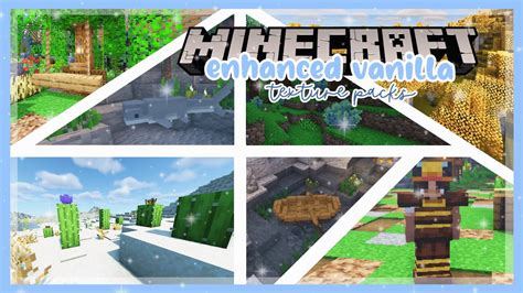Enhanced Vanilla Cute Aesthetic🌿 Minecraft 119 Texture Packs Youtube