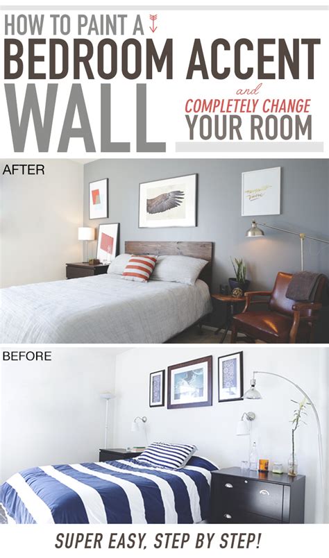 How To Paint A Bedroom Accent Wall And Completely Change Your Room Primer