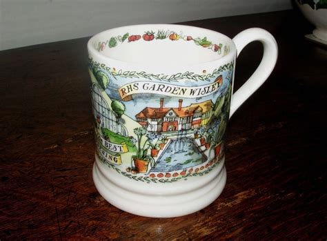 Emma Bridgewater Rhs Garden Wisley 05 Pint Mug 2014 Pottery Cafe Emma