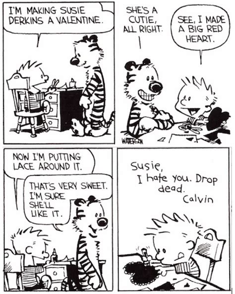 Pin By Ben Studer On Relationship Calvin And Hobbes Comics Calvin