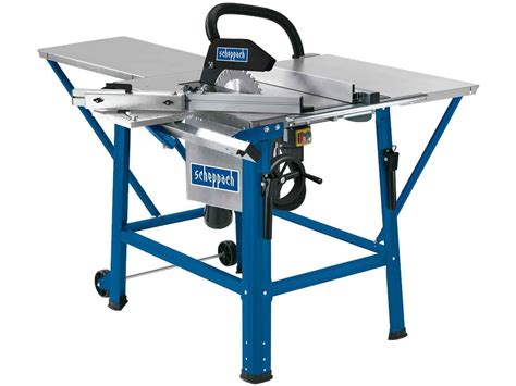 Scheppach Ts310 12in Table Saw Sliding Table Carriage Extension
