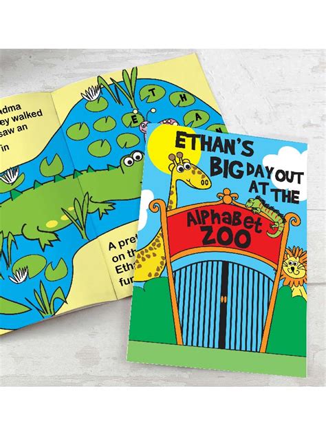 Personalised Zoo Story Book Novelties Parties Direct Ltd