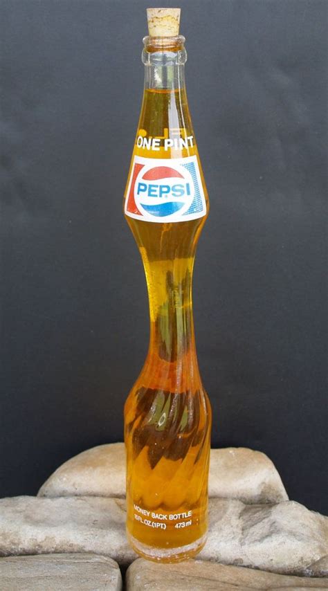 Fashionable Kitsch Decor Retro Soda Pop Bottle Stretched Pepsi Bottle