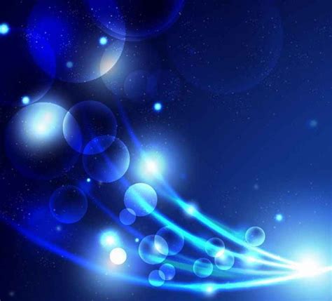 Vector Abstract Blue Light Background Free Vector In Encapsulated