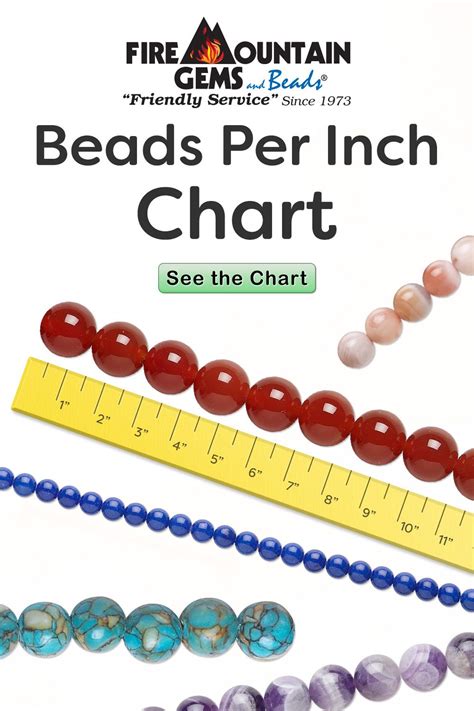 Printable Bead Size Chart