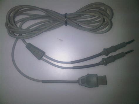 Electro Surgical Cautery Cords Bipolar Laparoscopy Forceps Cable Cord