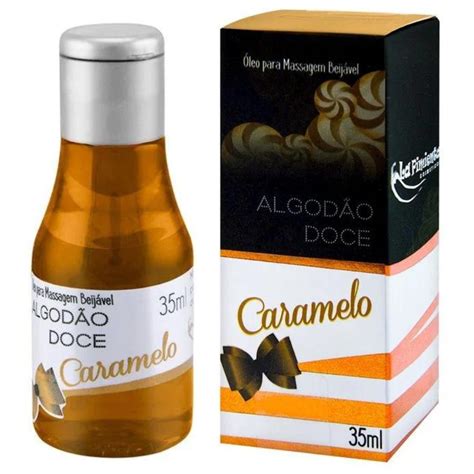 Oleo Beijável Sabor Caramelo Algodão Doce 35ml La Pimienta Loja Pimenta