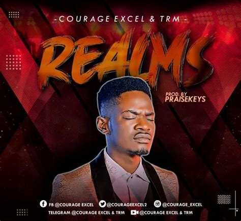 Crush is one of their most successful songs to date. Music: Courage Excel - Realms in 2020 | Gospel song, Gospel music, Gospel singer