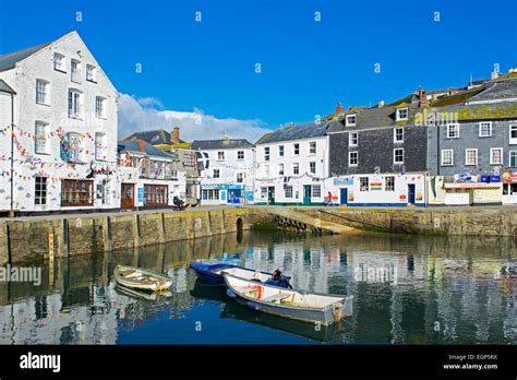 The Fishing Village Of Mevagissey Cornwall England Uk Stock Photo Alamy